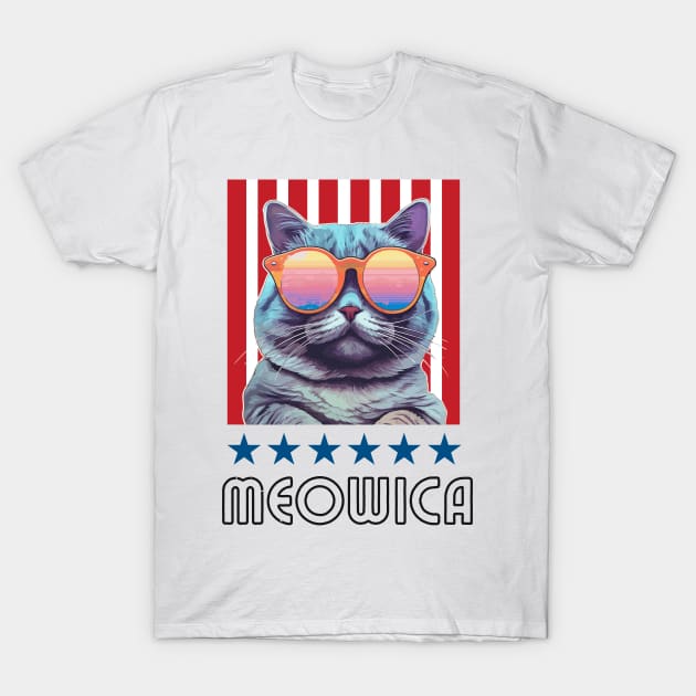 MEOWICA T-Shirt by pixelcat